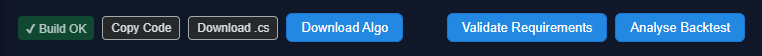 Validate Requirements Button